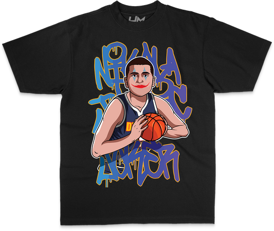 NIKOLA JOKIC NBA Cartoon Heavyweight & Oversized Shirt