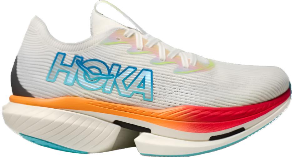 Hoka Unisex Cielo X1- Frost/Cerise