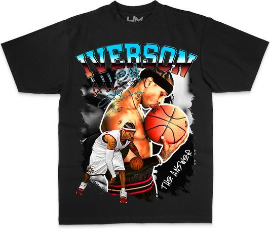 Allen Iverson Heavyweight & Oversized Shirt