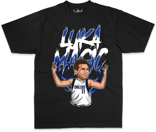 LUKA DONCIC NBA Cartoon Heavyweight & Oversized Shirt