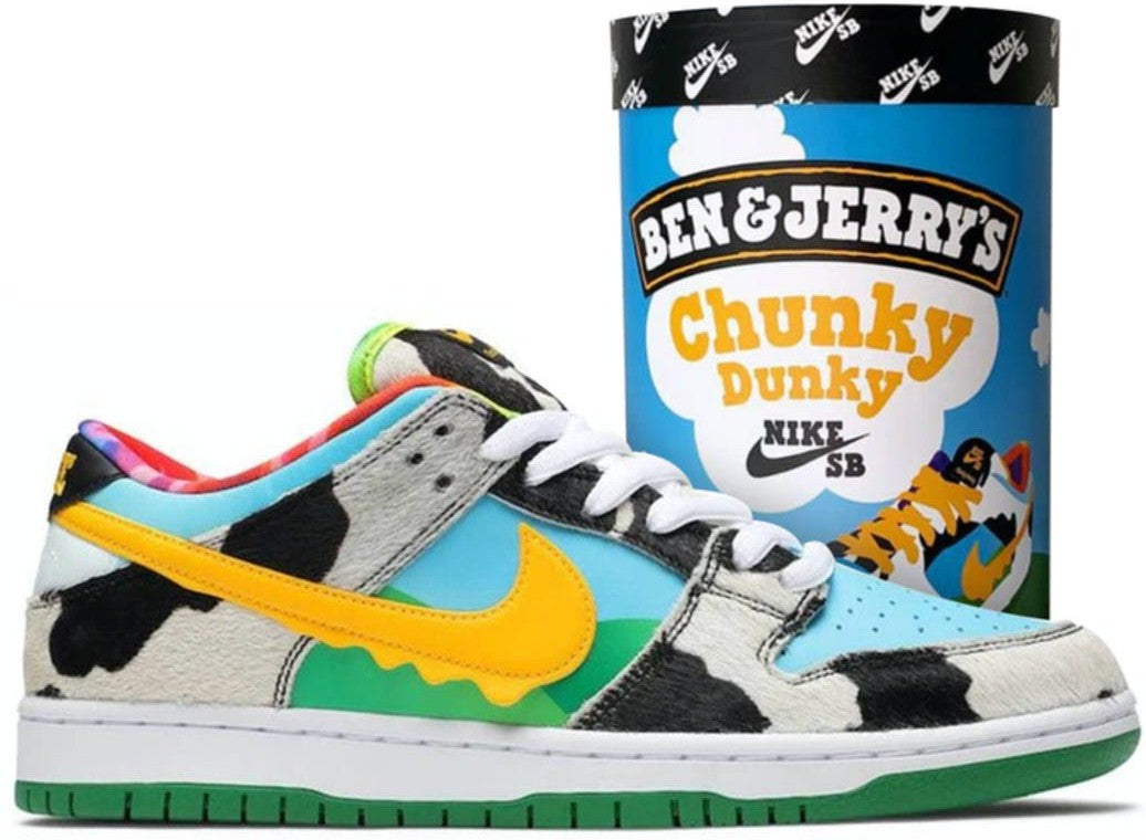 Special Box Ben & Jerry's x Dunk Low SB 'Chunky Dunky' UA