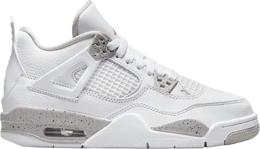 Air Jordan 4 Retro "White Oreo" Tech Grey