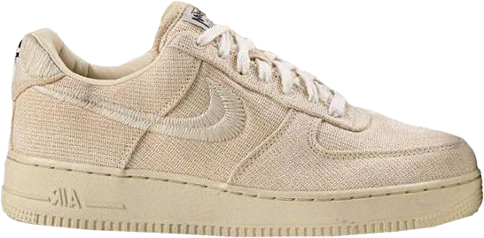 Stussy x Air Force 1 Low “Fossil Stone”
